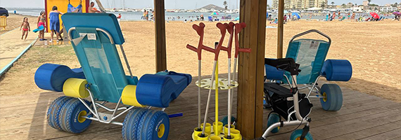 Playas con Ba�o Asistido